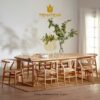 alesha dinning chair, minimalis furniture, themateak Indonesia