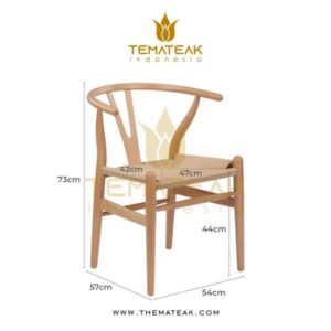 alesha dinning chair, minimalis furniture, themateak Indonesia