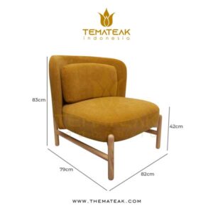 eve arm chair, themateak Indonesia, furniture minimalist