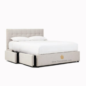 marriane bed, themateak, furniture minimalist