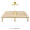 natural cali bed, themateak indonesia, minimalist furniture