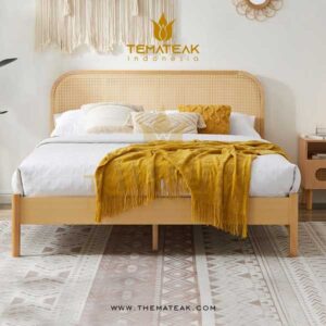 powel bed, themateak indonesia, minimalist furniture