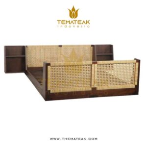 AERY RATTAN BED, themateak Indonesia, furniture minimalist