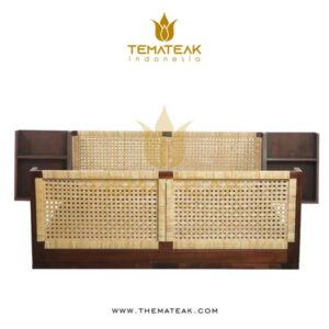 AERY RATTAN BED, themateak Indonesia, furniture minimalist