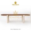 LAVACA TABLE, themateak indonesia, minimalist furniture