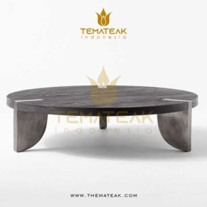 ZEPA ROUND COFFEE TABLE, themateak indonesia, minimalist furniture