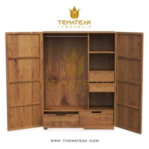 AMOSA WADROBE, themateak Indonesia, furniture minimalist