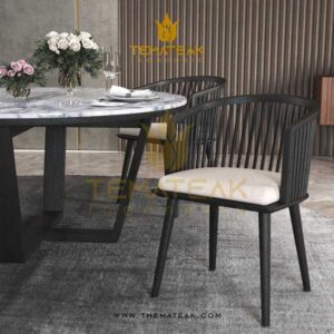 LOUISE DINNING CHAIR, themateak Indonesia, furniture minimalist